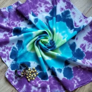Handmade tiedye scarf